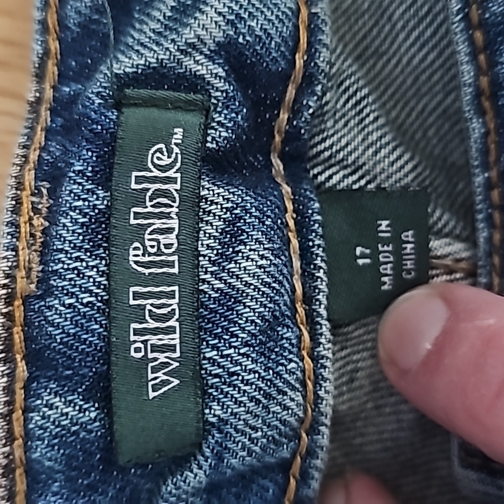 Wild fable jeans size 17
